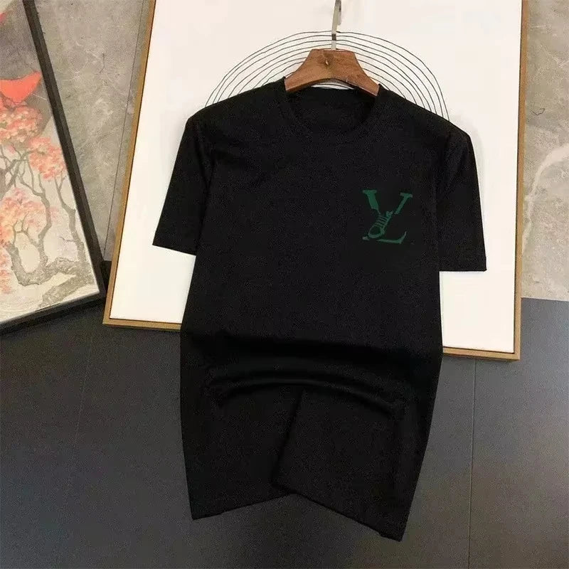 2025 New Luxury Brand Mens Womens T Shirt Clothing Summer Cotton Print Streetwear Vintage Oversized Tee Designer Unisexy Tops