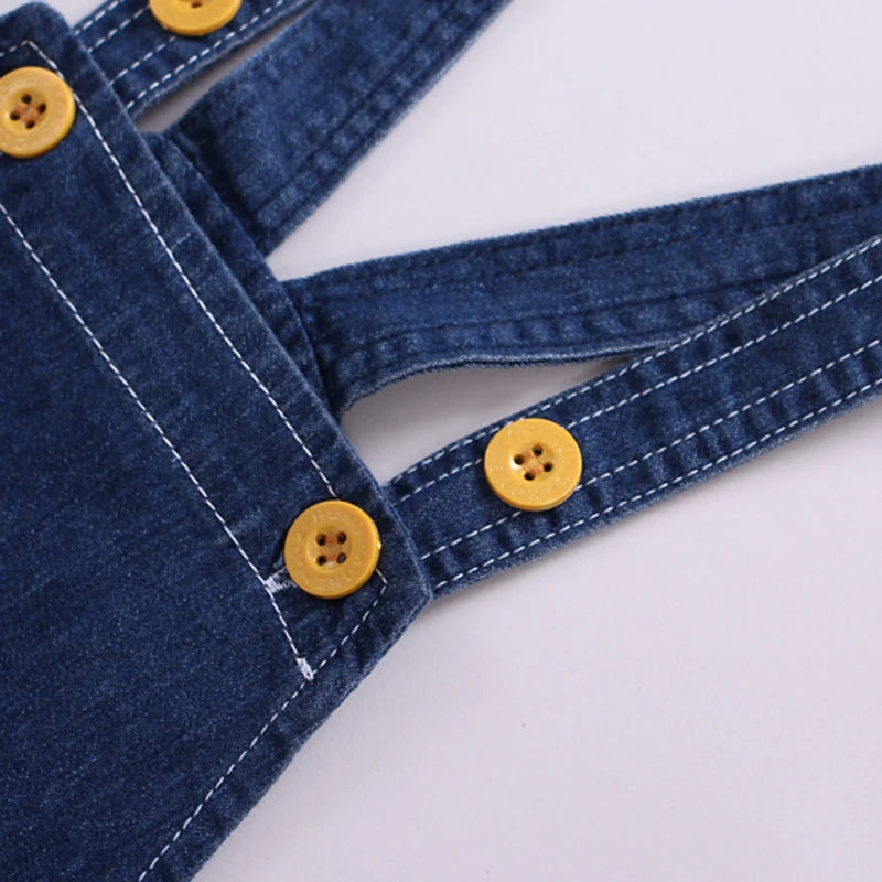 IENENS Summer Kids Baby Boys Jumper Pants Denim Shorts Jeans Overalls Toddler Infant Girl Playsuit Clothes Clothing Trousers