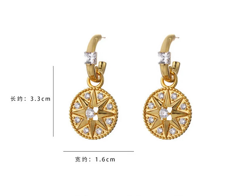 Fashion Drop Earrings For Women A Quality Without Logo #FK084