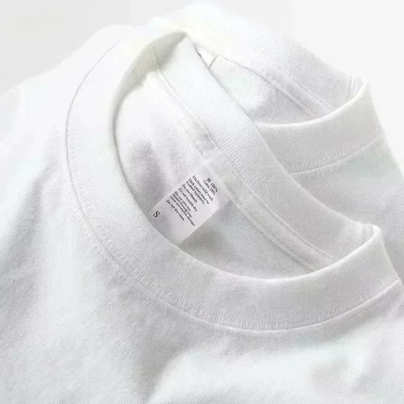 2024 New Hot Fashion 100% Cotton Niche Design American Women, Men and Children Short-sleeved T-shirt Loose Printing Luxury Brand