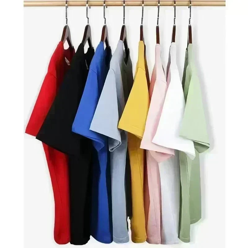 Round-neck Printed Short-sleeved 2025 Summer New Short-sleeved T-shirt for Men and Women Kids T-shirt
