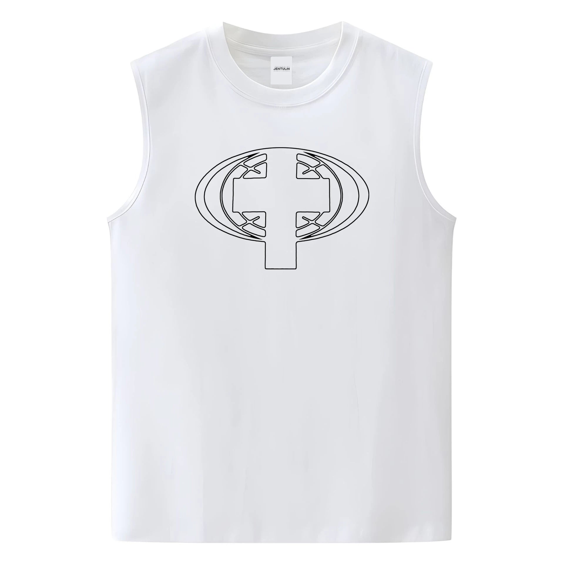 Harajuku Oversized Streetwear Men's Clothing Satan Club Graphic Print Tank Tops Cotton Hip Hop sleeveless Tshirt Gothic Y2k Vest