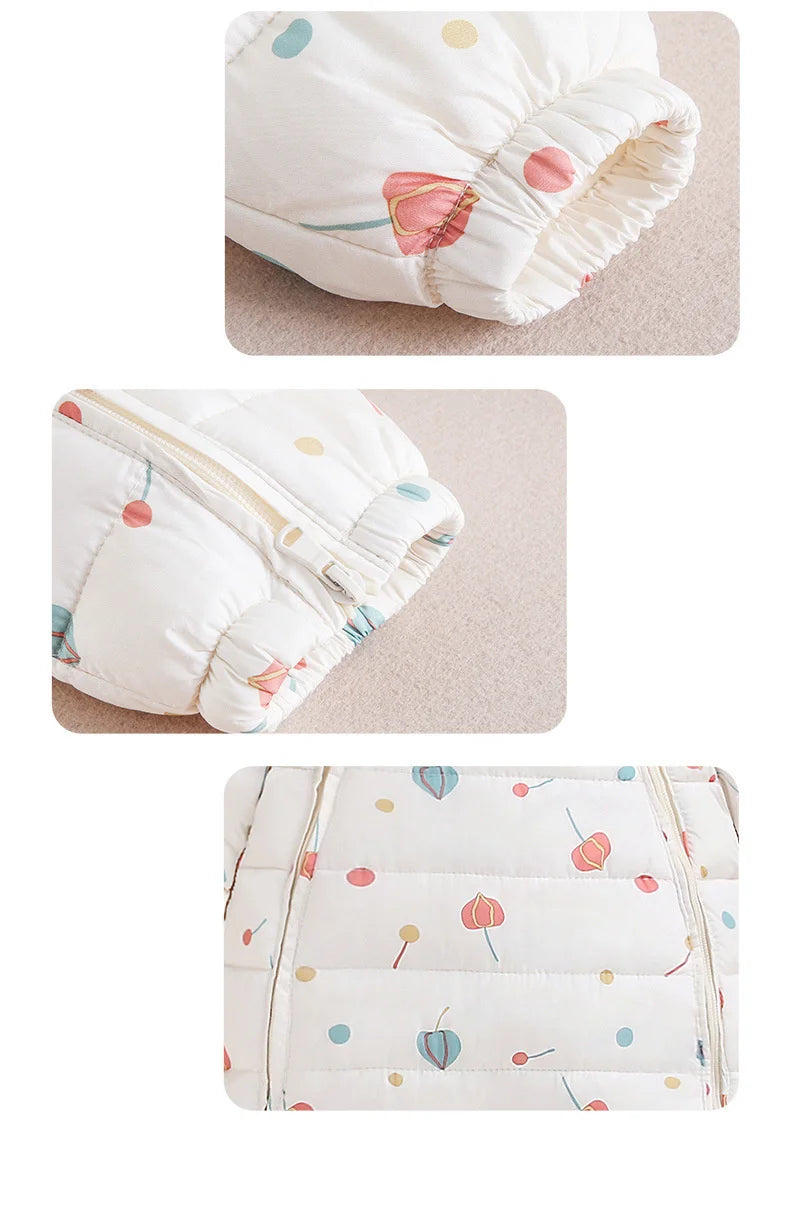 Children Autumn Winter Overall For Infant Down Cotton Thicken Clothes Hooded new born Baby costume Boys Girls Jumpsuit Romper