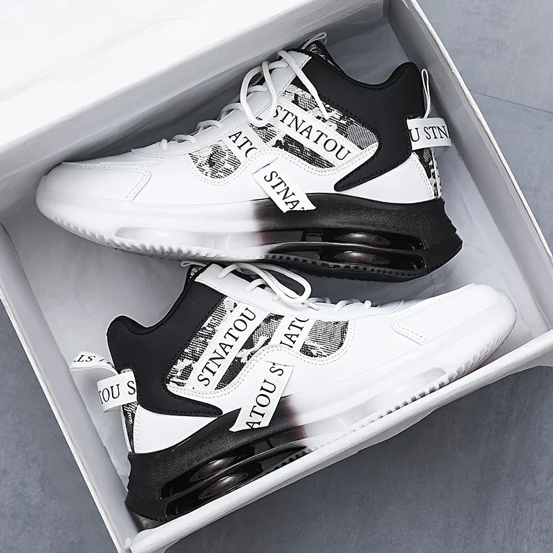 Men's Height-Increasing Ultra-Light Versatile Simple Dad Trendy Shoes Men's and Women's Shoes Autumn and Winter Couples' Same Trendy Shoes Non-Slip Travel Shoes Boys' Casual High-Top Sports and Leisure Men's Shoes