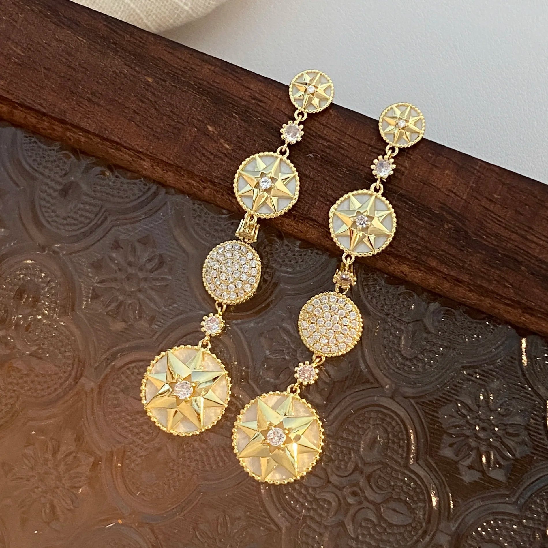 Fashion Drop Earrings For Women A Quality Without Logo #FK084