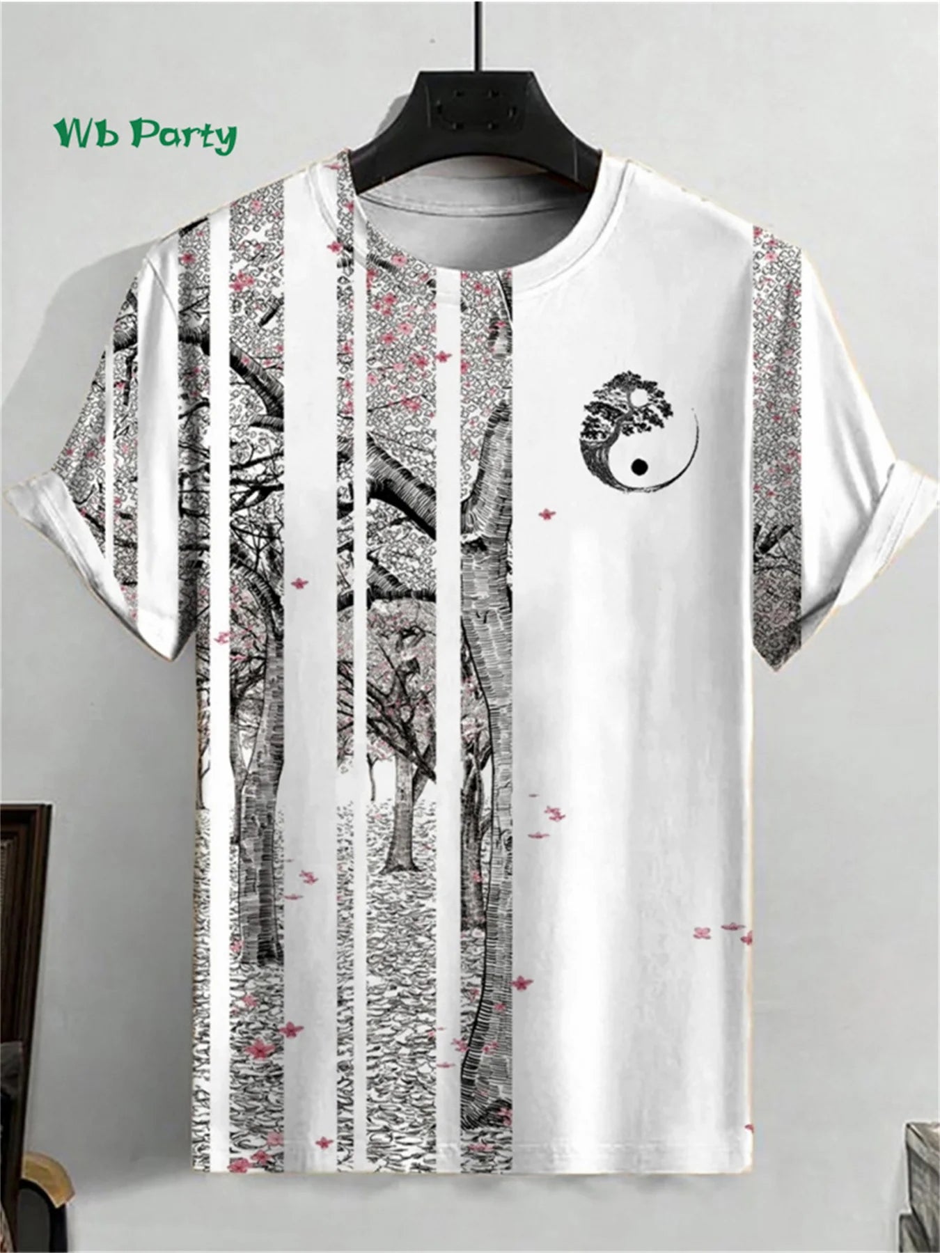 Fashion Men's T-Shirt 3D Cat Print Short Sleeve T-Shirt Art Design Funny T Shirt Summer Street Casual Oversized Men's Clothing