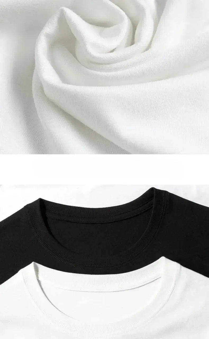 2025 Summer Fashion Short-sleeved Designer Letter Pattern Printing Pure Cotton Loose Casual Short-sleeved T-shirt Clothing