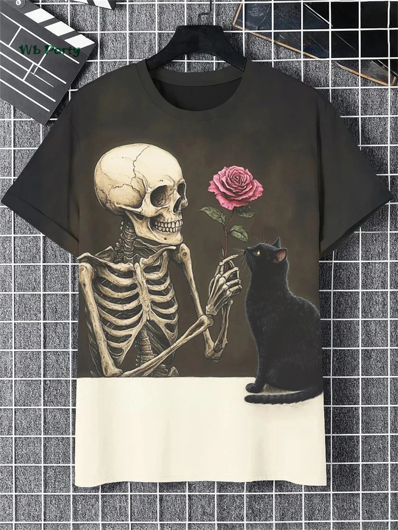Fashion Men's T-Shirt 3D Cat Print Short Sleeve T-Shirt Art Design Funny T Shirt Summer Street Casual Oversized Men's Clothing