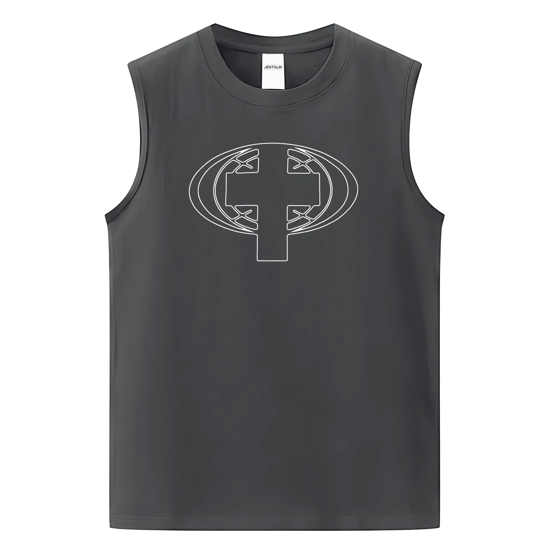 Harajuku Oversized Streetwear Men's Clothing Satan Club Graphic Print Tank Tops Cotton Hip Hop sleeveless Tshirt Gothic Y2k Vest