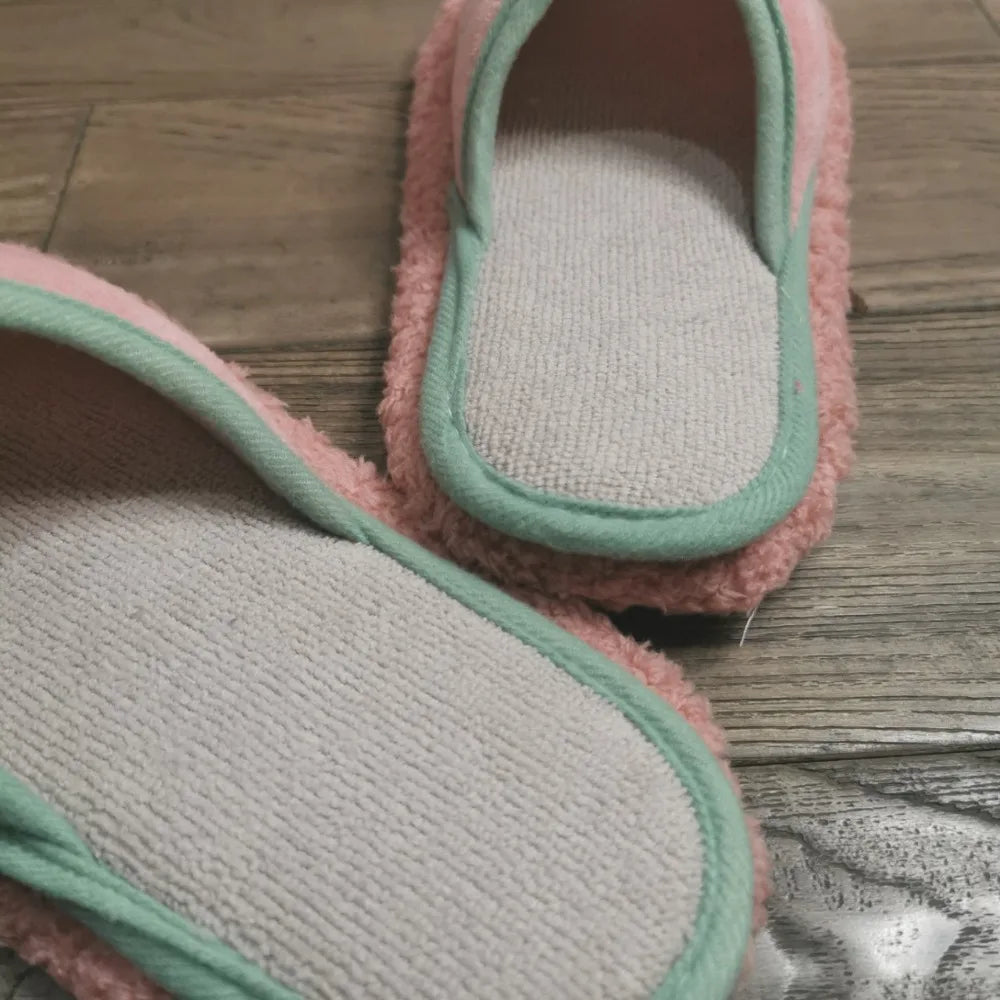 House Floor Detachable Lazy Polishing Cleaning Microfibre Mop Slipper Mopping Shoes Foot Shoes