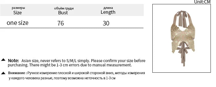 Weird Puss Halter Butterfly Tank Tops Women Y2K Summer Trend Backless Bandage v-Neck Stretch Wild Streetwear Basic Hottie Vest