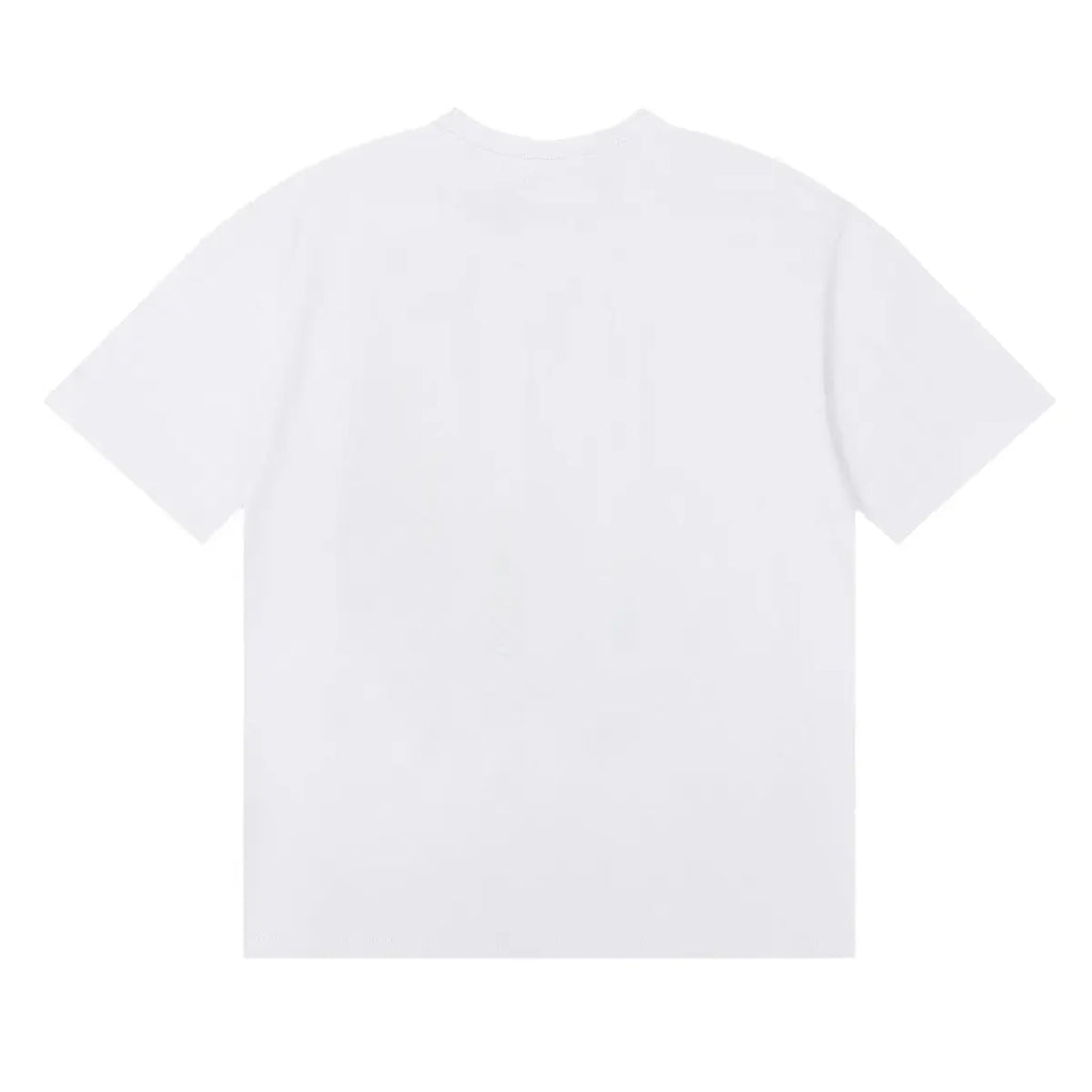 Heavy Men's Cotton T-shirt of The Same Style, New Letter European Summer Short-sleeved Trendy Versatile Trendy Ins Printed Top