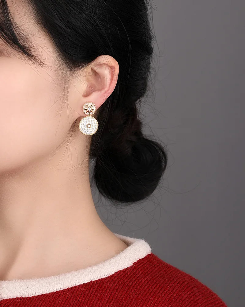 Fashion Drop Earrings For Women A Quality Without Logo #FK084