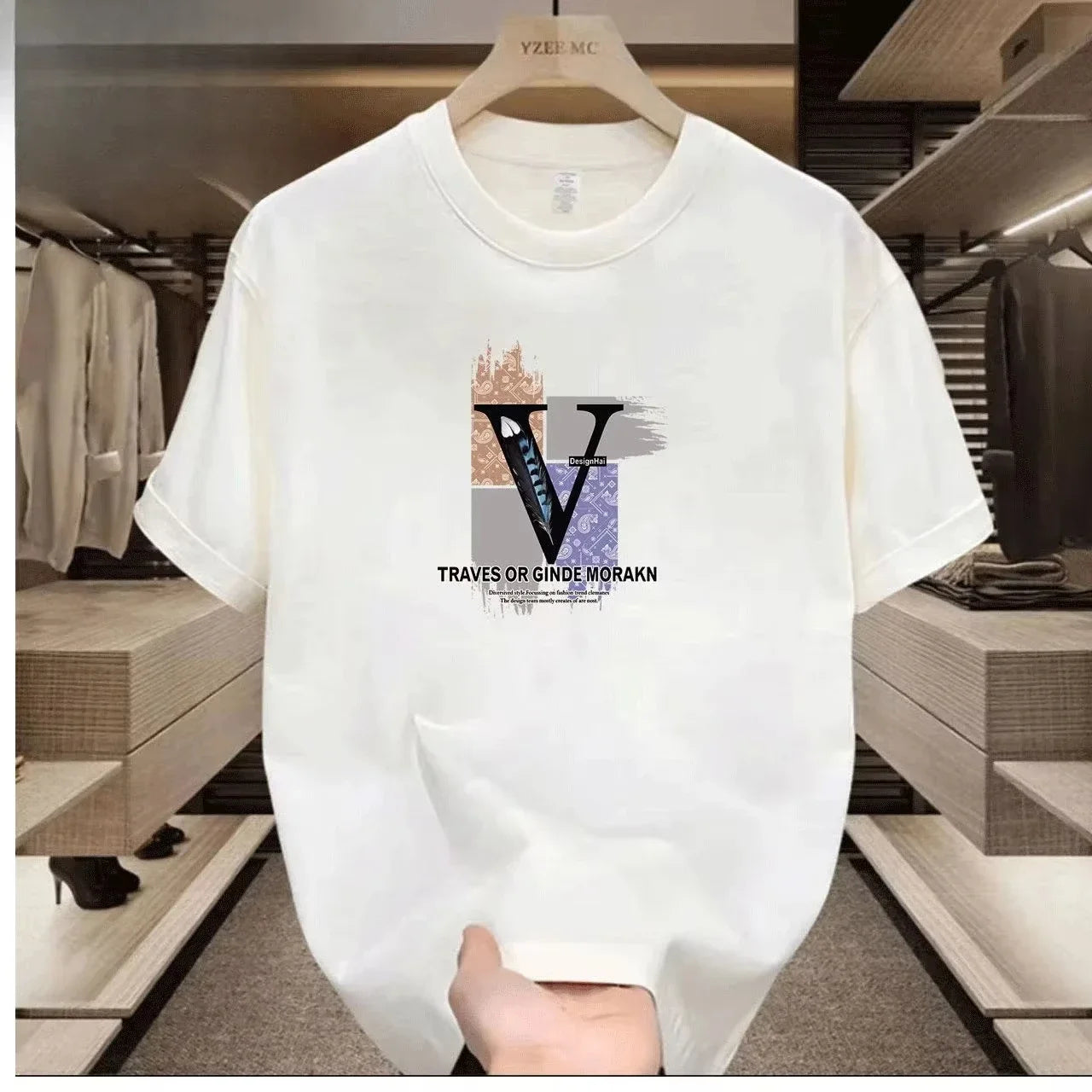 2025 Mens Womens  T-Shirt Summer High Quality Cotton Print Streetwear Brand Vintage Oversized  T-shint
