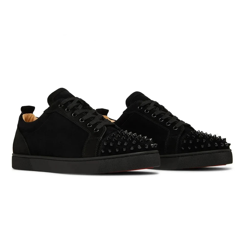 Rivets Sneakers Men's Shoes Novelty Designer Stylish Lace-Up Casual Wear-Resistant Trendy Luxury Handmade Shoe Men's Shoes
