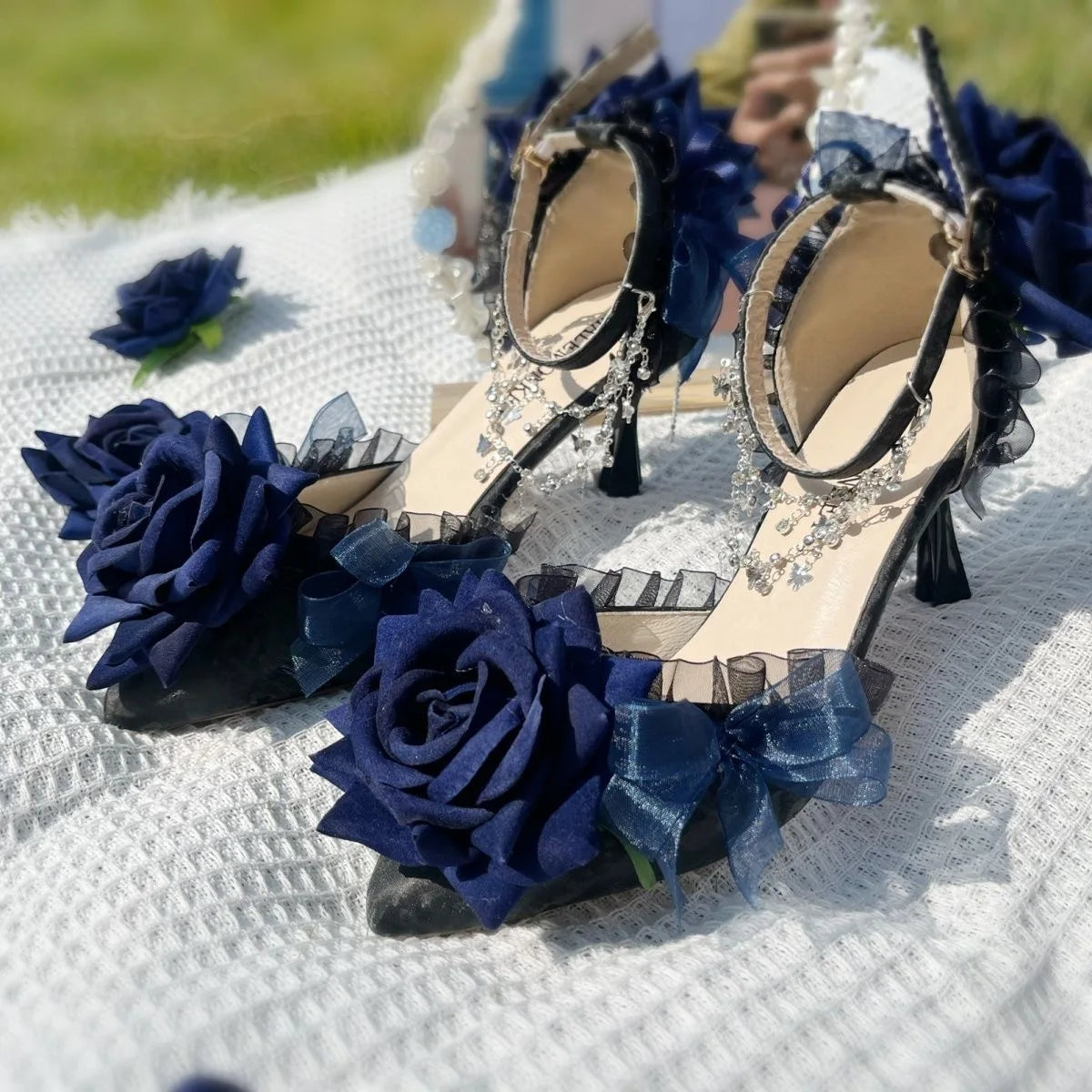 wedge shoe woman wedding low heel party shoes woman lolita shoes gothic high heel for women y2k Mary jane shoes woman trend 2024