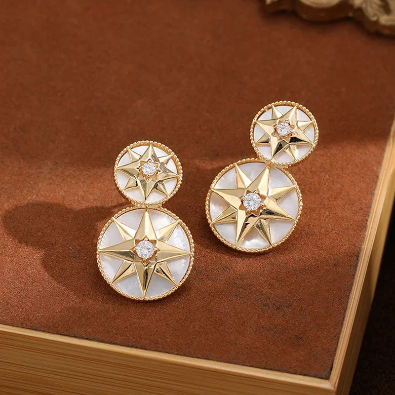 Fashion Drop Earrings For Women A Quality Without Logo #FK084