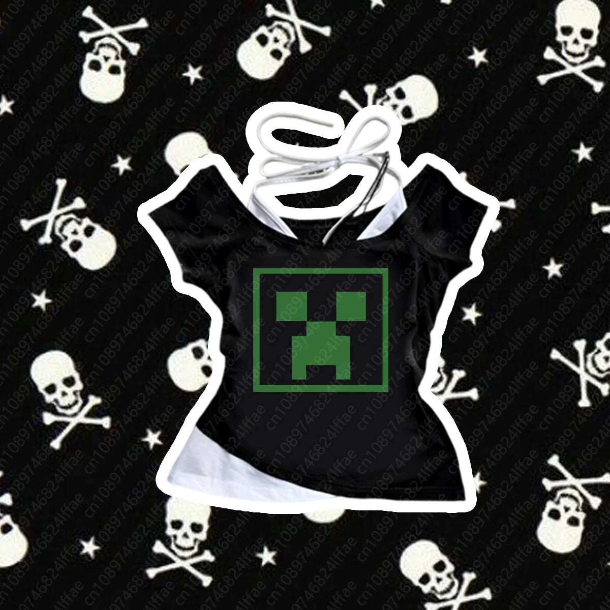 Punk Streetwear Y2k Crop Top Women Sexy Harajuku Baby Tees Aesthetic Letter Print Graphics Goth Casual Short Sleeve Slim T shirt