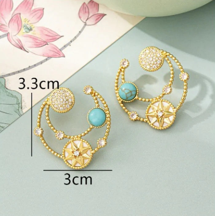 Fashion Drop Earrings For Women A Quality Without Logo #FK084