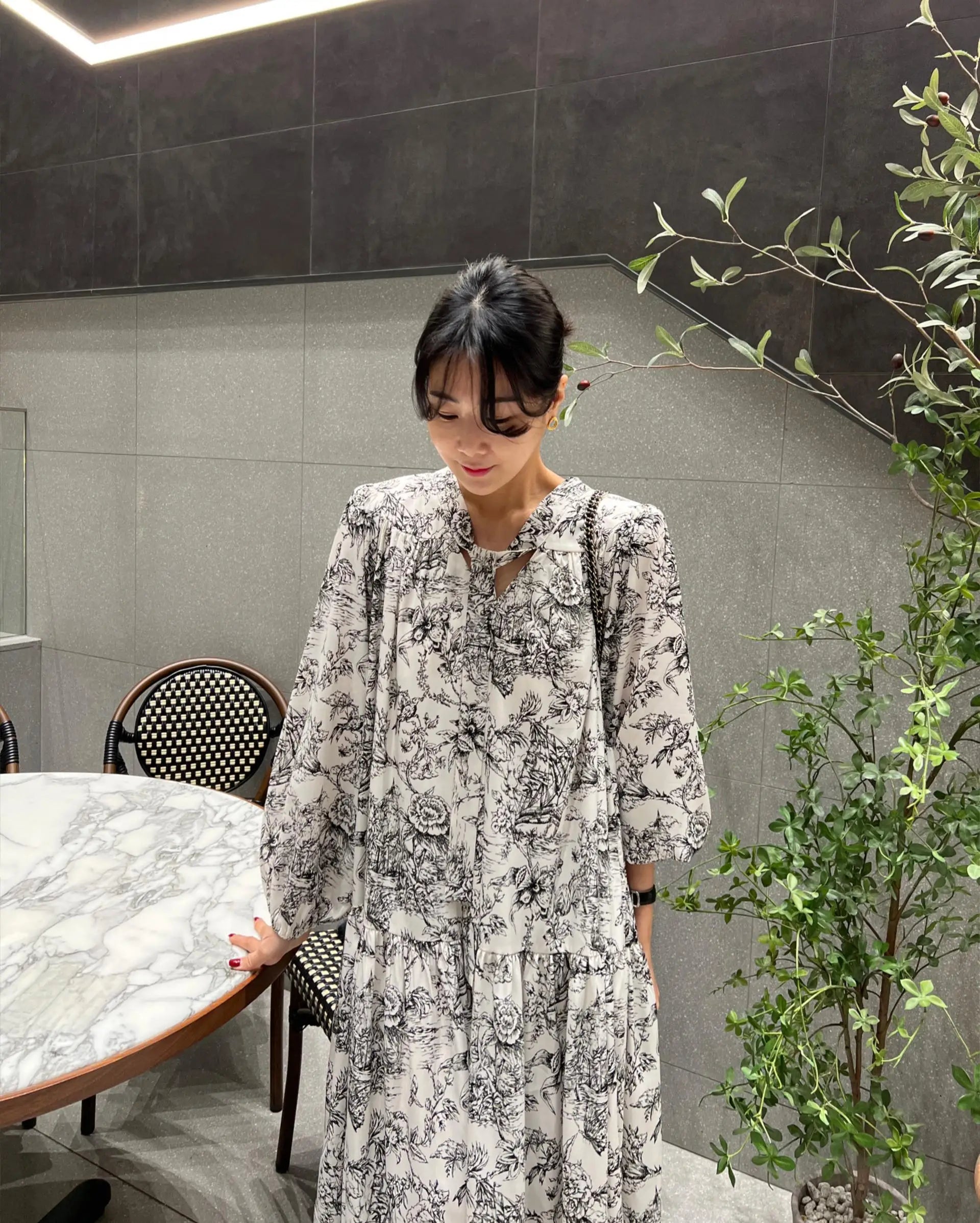 Vestidos Para Mujer Winter Sundress Long Dresses For Women Vintage Dress De Mujer Elegantes Vestido Feminino Traf Official Store