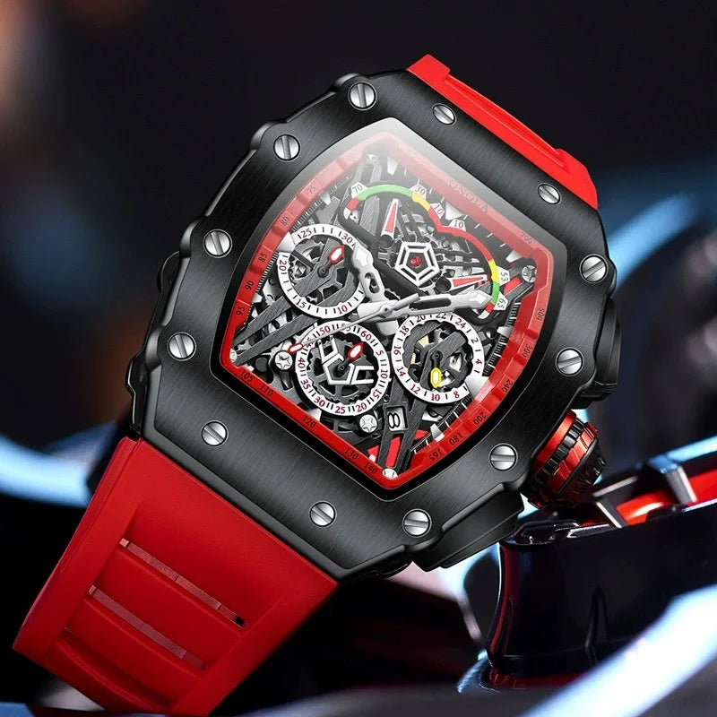 ONOLA 6827 Fashion Luxury Hands Clock Multifunction Waterproof Luminous Sports Casual Male Quartz Watches for Men Reloj Hombre