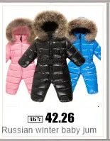Children Autumn Winter Overall For Infant Down Cotton Thicken Clothes Hooded new born Baby costume Boys Girls Jumpsuit Romper