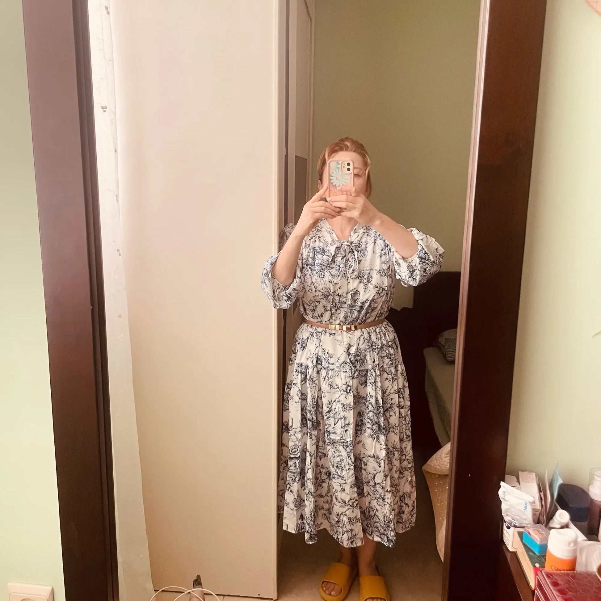 Vestidos Para Mujer Winter Sundress Long Dresses For Women Vintage Dress De Mujer Elegantes Vestido Feminino Traf Official Store