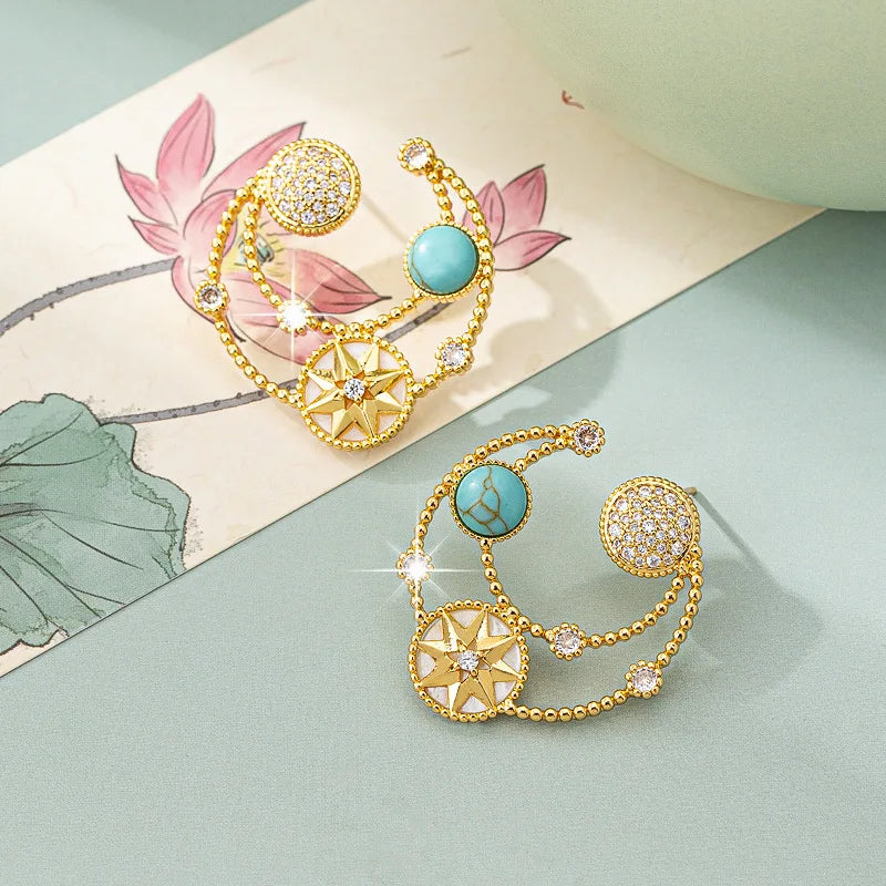 Fashion Drop Earrings For Women A Quality Without Logo #FK084