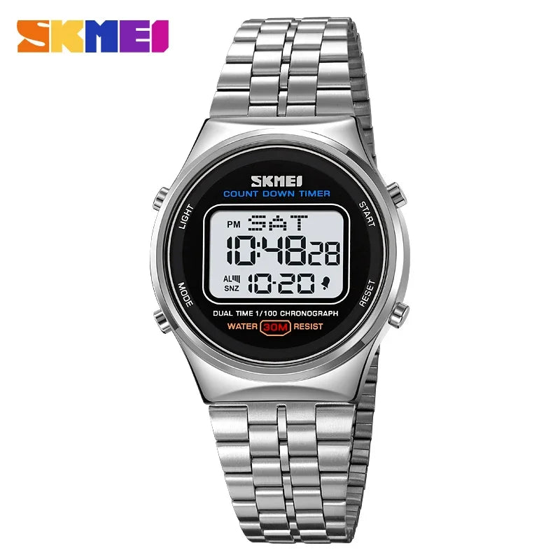 SKMEI 1882 Japan Digital movement Watches for Men Women Countdown Chrono Waterproof Sports Wristwatches Alarm Clock reloj hombre