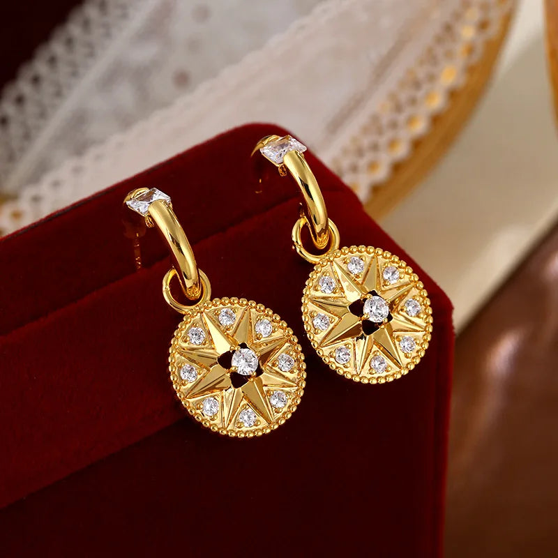 Fashion Drop Earrings For Women A Quality Without Logo #FK084