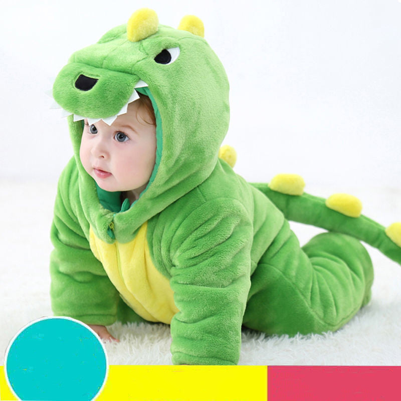 Baby Cartoon Pajamas Home Bodysuit - Your Shopify