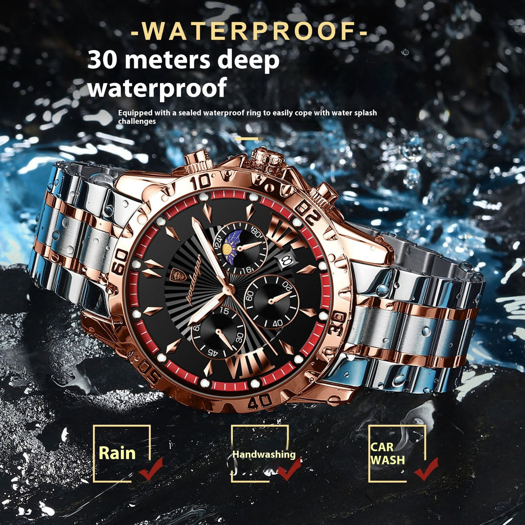 Men's Multifunctional Luminous Quartz Watch - Your Shopify