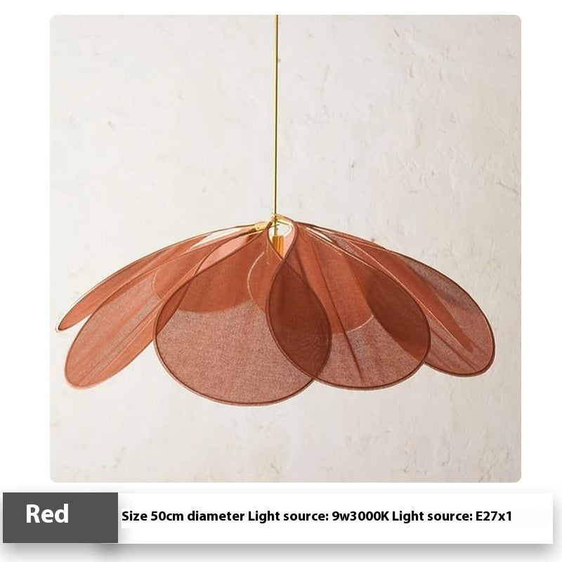 Cloth-craft Hanging Lamp Log Wind Hotel Lamp - Your Shopify