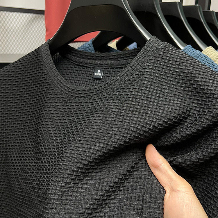 Men's Casual Bamboo Ice Silk Short Sleeved Shirt - Your Shopify
