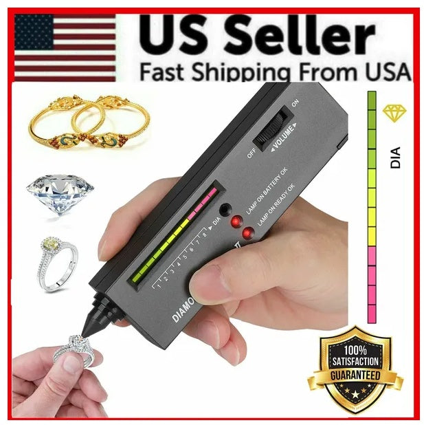 Portable Diamond Tester Selector Illuminated Jewelry Gemstone Testing Tool Kit - Your Shopify