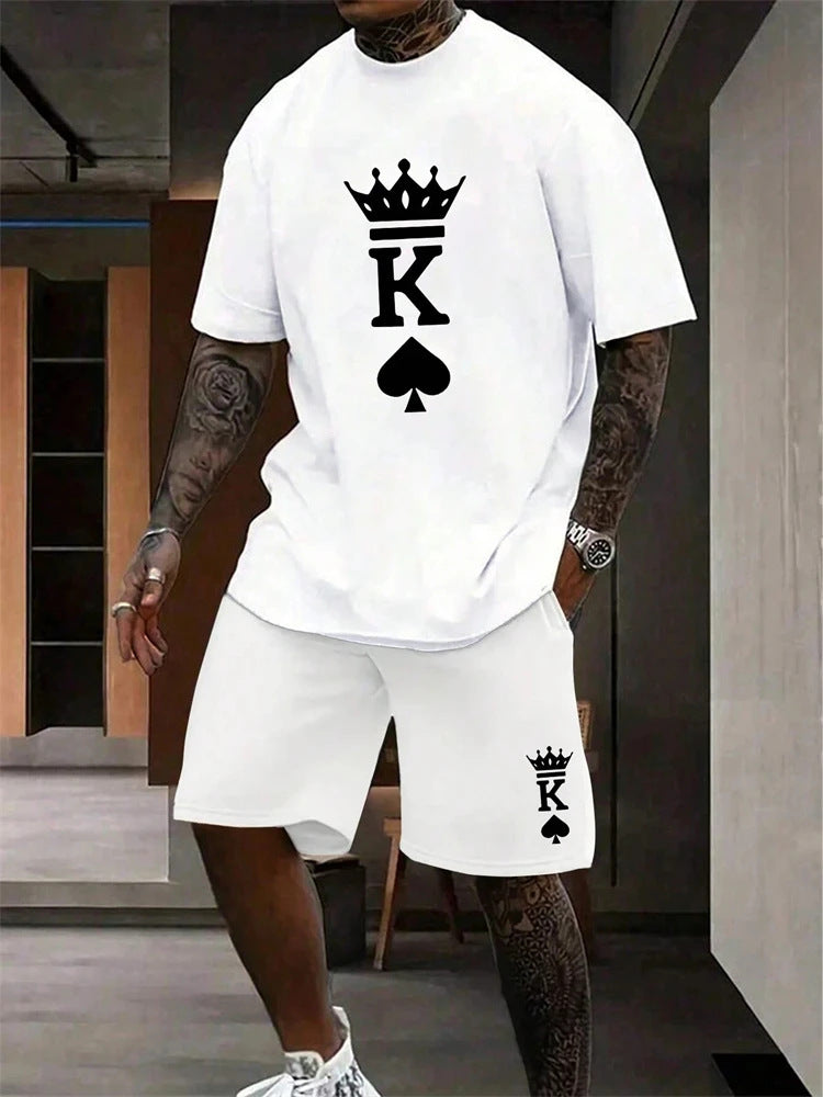 Personality Men's 3D Digital Printing Suit