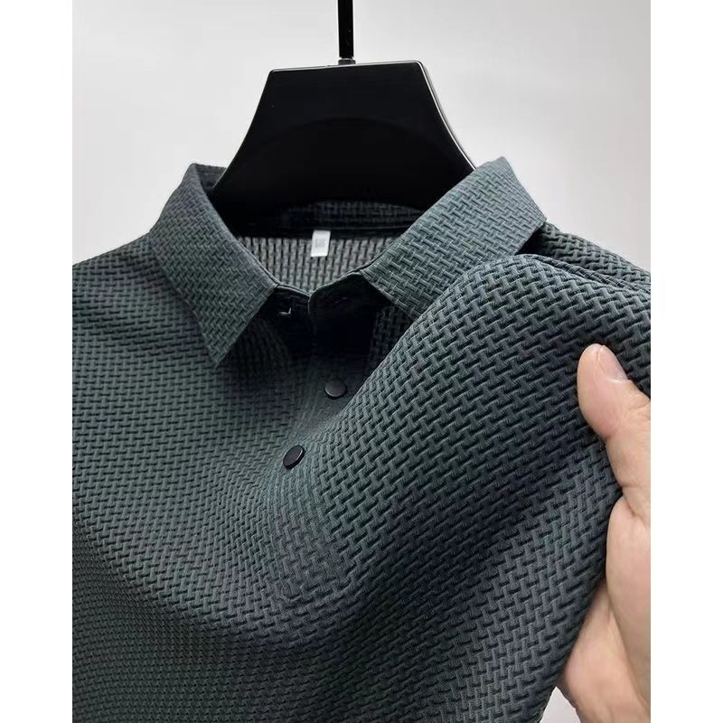 Mesh Ice Silk Short Sleeve Shirt - Your Shopify