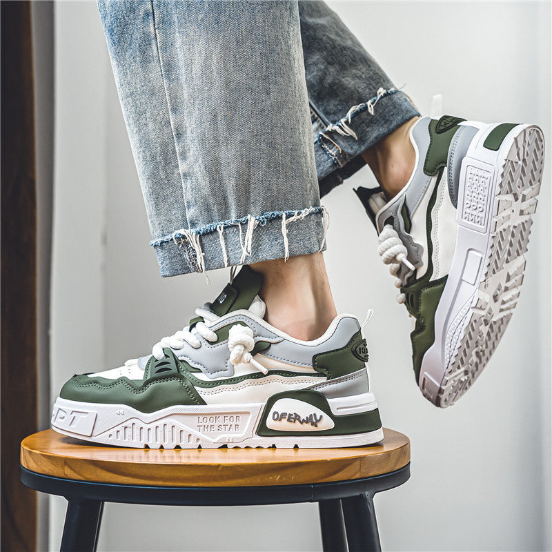 Sneakers Sports And Leisure Platform Men's Shoes - Your Shopify