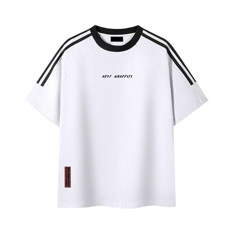 Men's Summer Thin Heavy Cotton Short Sleeve - Your Shopify