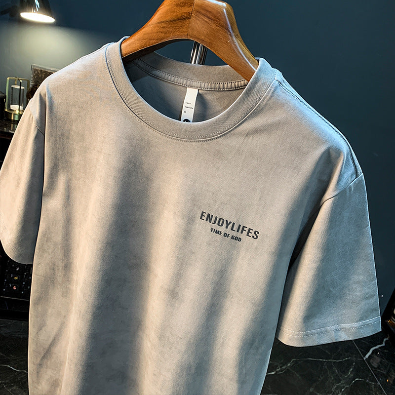 Men's Retro Snowflake Casual Short Sleeve - Your Shopify