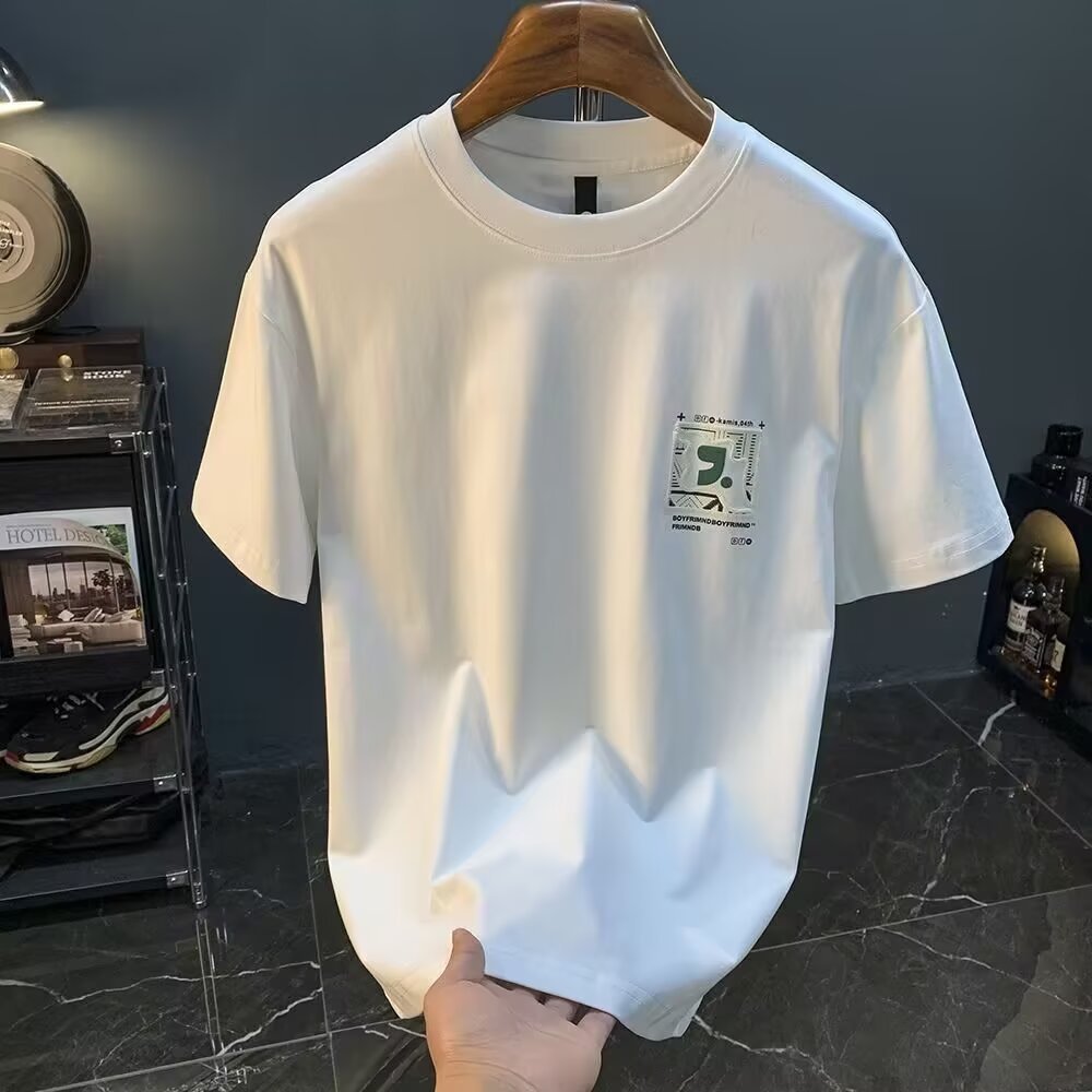 Men's Fashion Brand Summer Loose Half Sleeve - Your Shopify