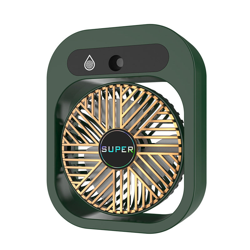 Air Conditioning Fan Desk Misting Fan Air Cooler Cooling USB Rechargeable Humidifier Portable Spray Fan With 3 Wind Speeds Mist Fan For Home - Your Shopify